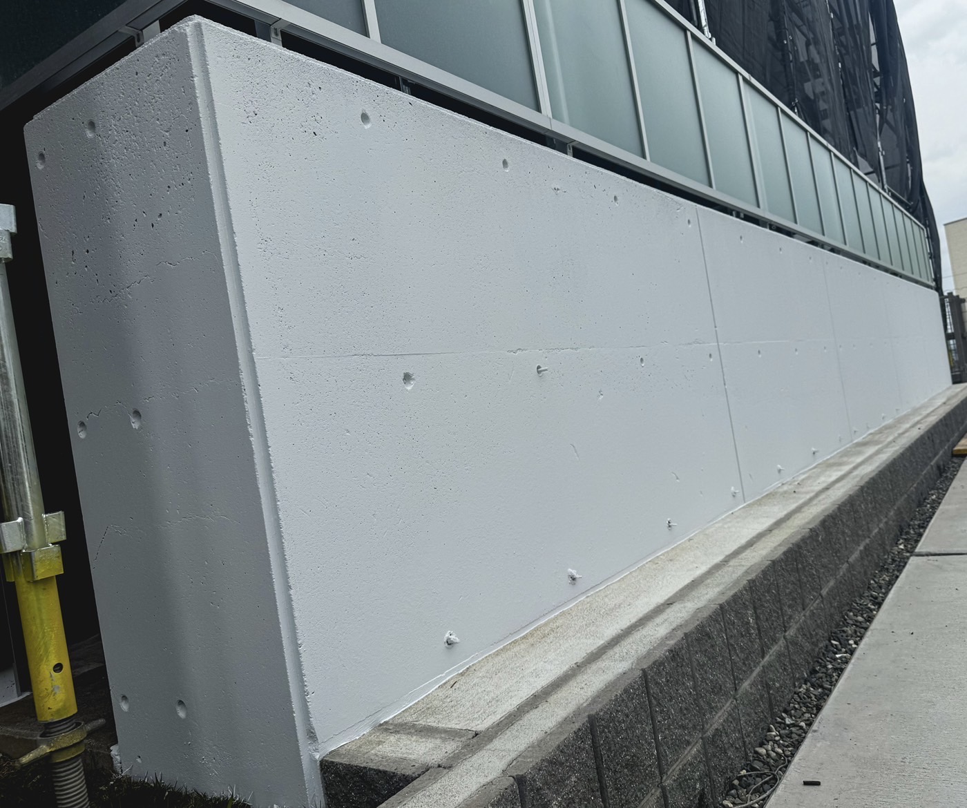 大分市高崎【外塀塗装工事】