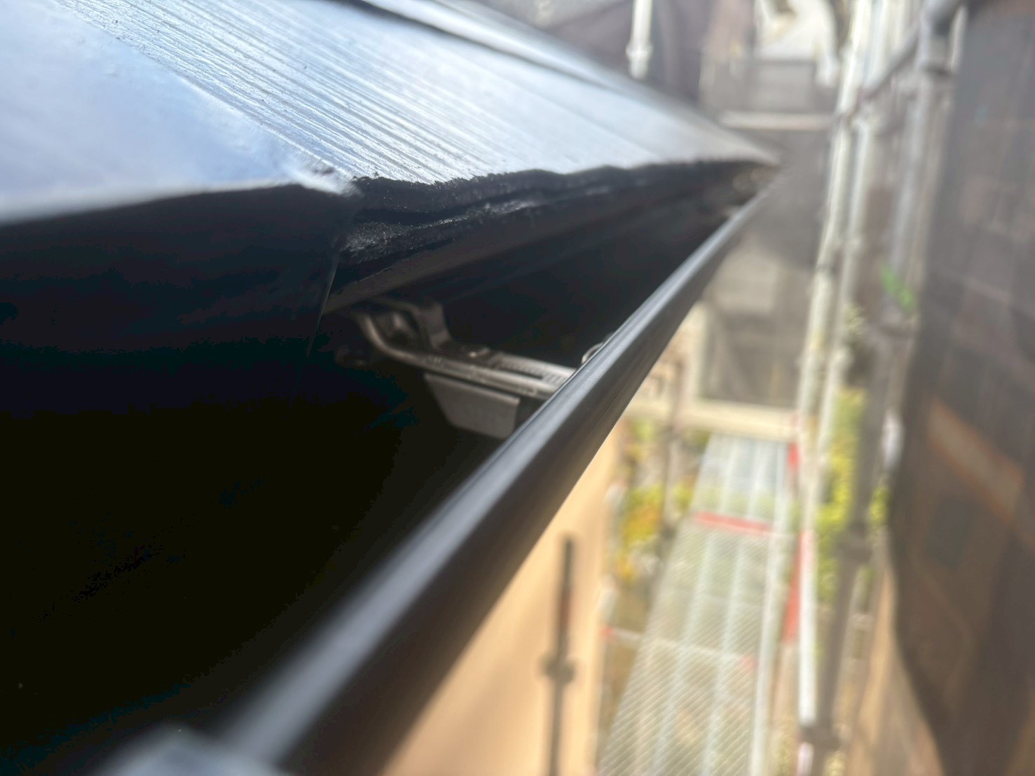 大分市中判田【雨樋交換工事】