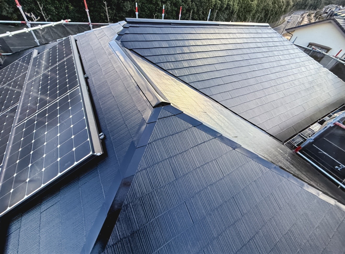 大分市高江中央【屋根塗装工事】