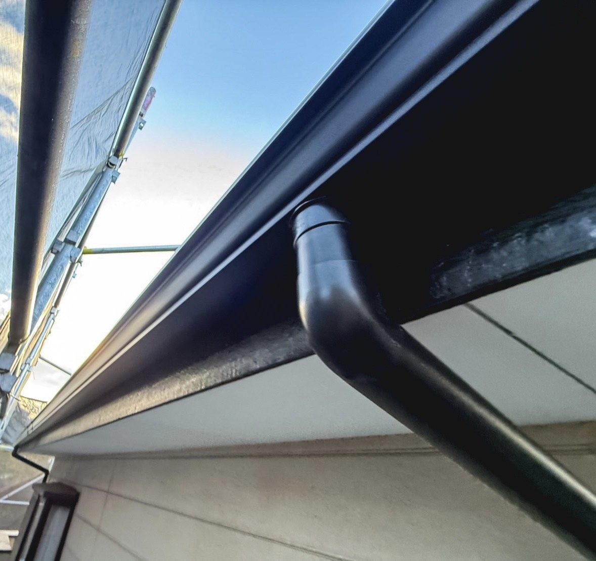 大分市寒田【雨樋交換工事】