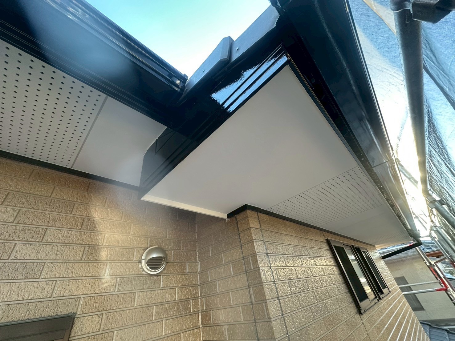 大分市寒田【外壁クリヤー塗装/シール打ち替え工事】