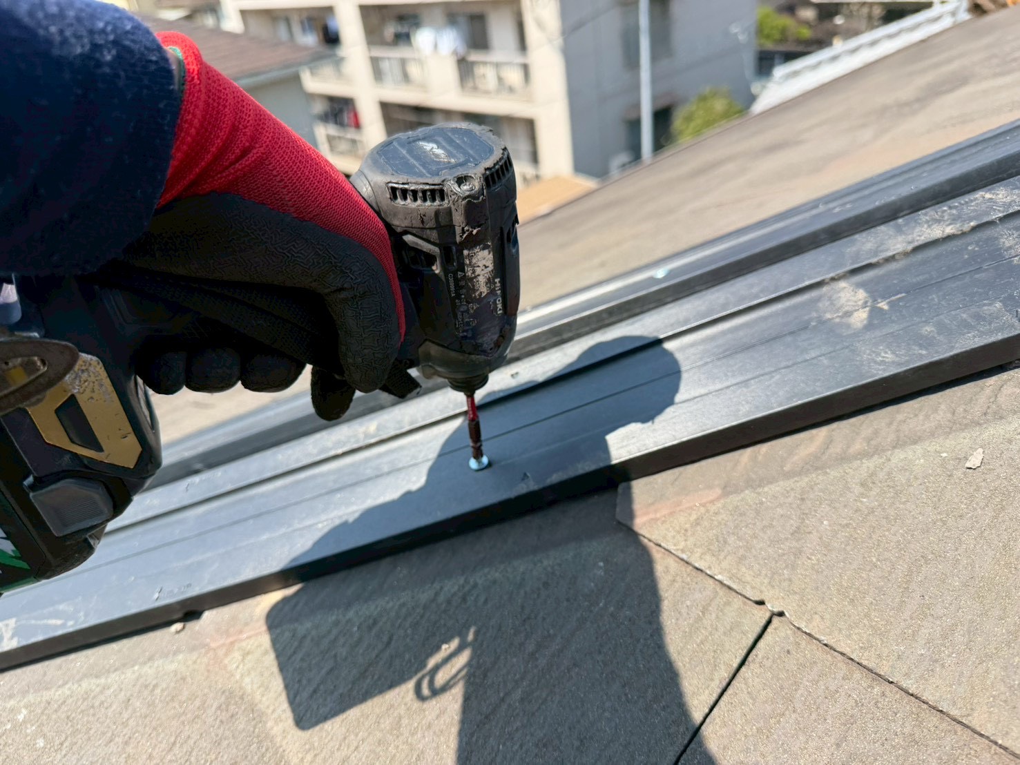 大分市萩原【貫板交換工事】