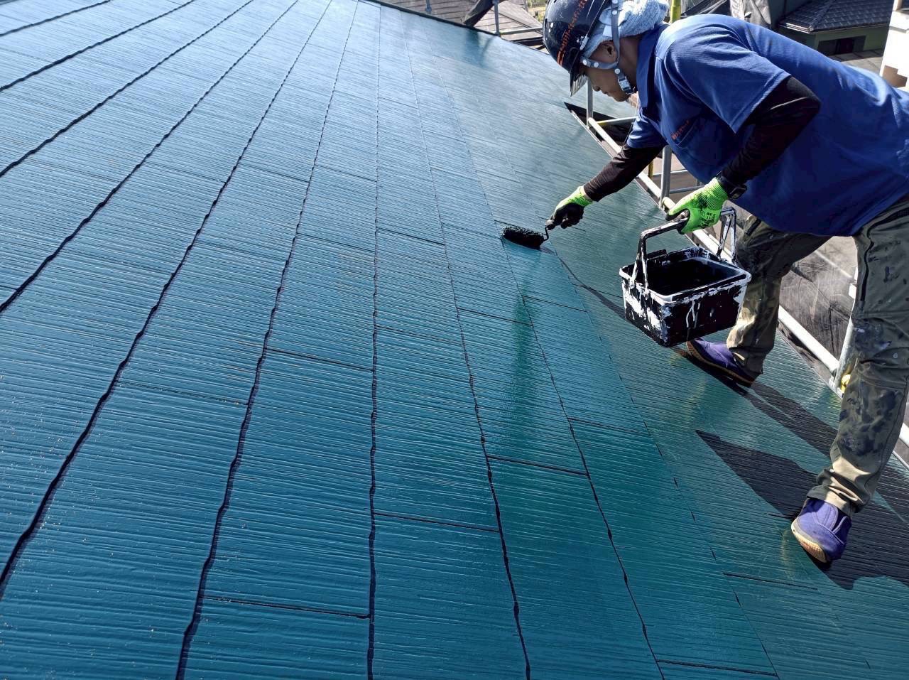 大分市けやき台【屋根塗装工事】